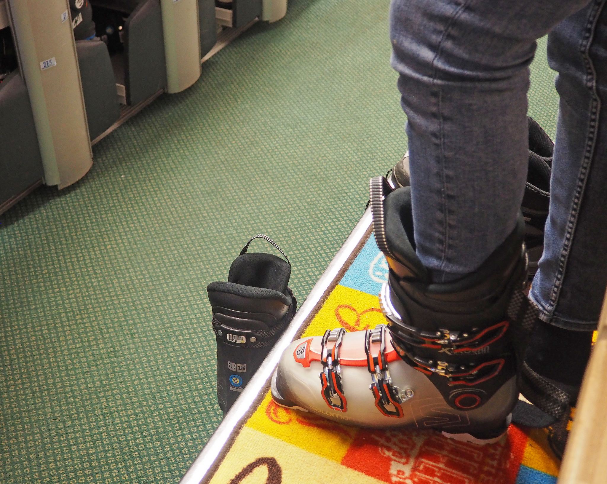 Ski Prep at No Service