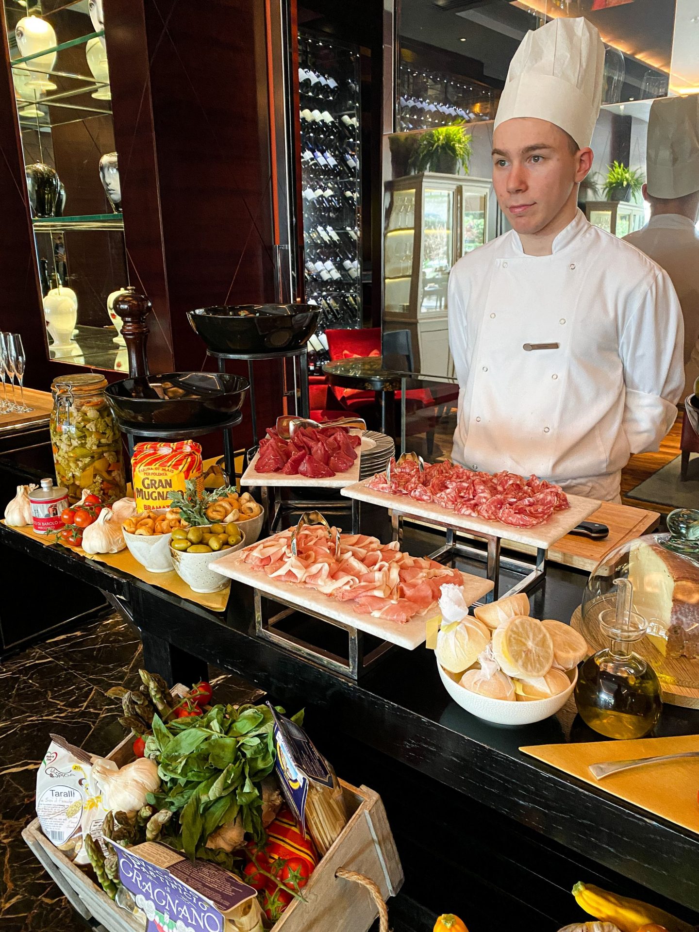 Brunch Savoury Table - Four Seasons Park Lane