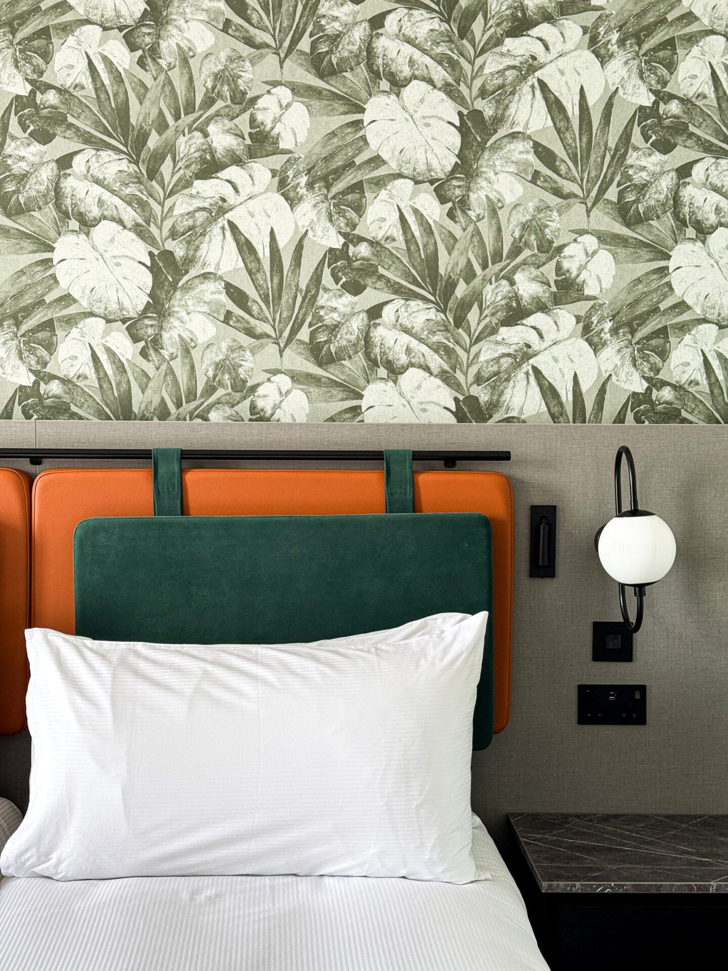 View of bedroom from weekend escape to Brighton